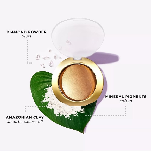 Tarte Shape Tape Glow Powder + Airlift Brush - Starlit - NEW IN BOX - Picture 12 of 15